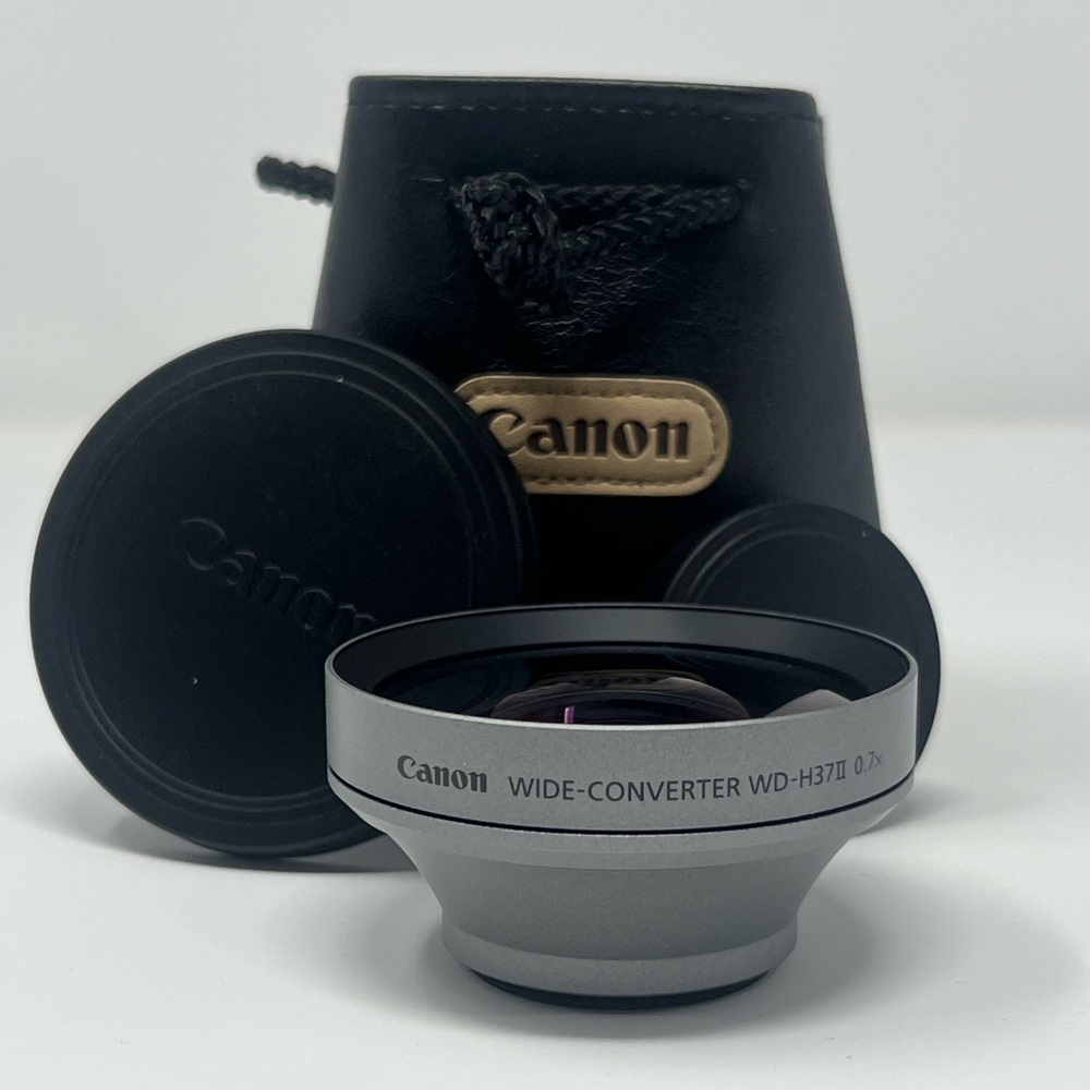 Canon WD-H37 II 37mm Wide Angle Conversion Lens
